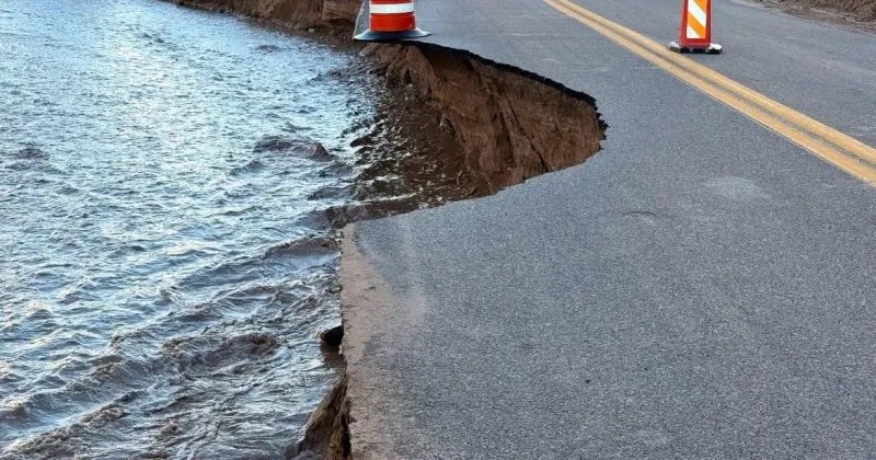 6 Santa Fe County roads closed or impassible after flooding