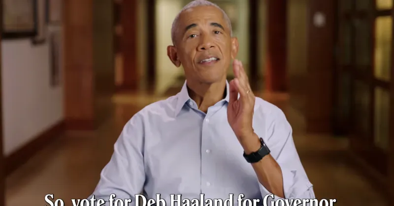 Obama endorses Haaland in race for New Mexico governor