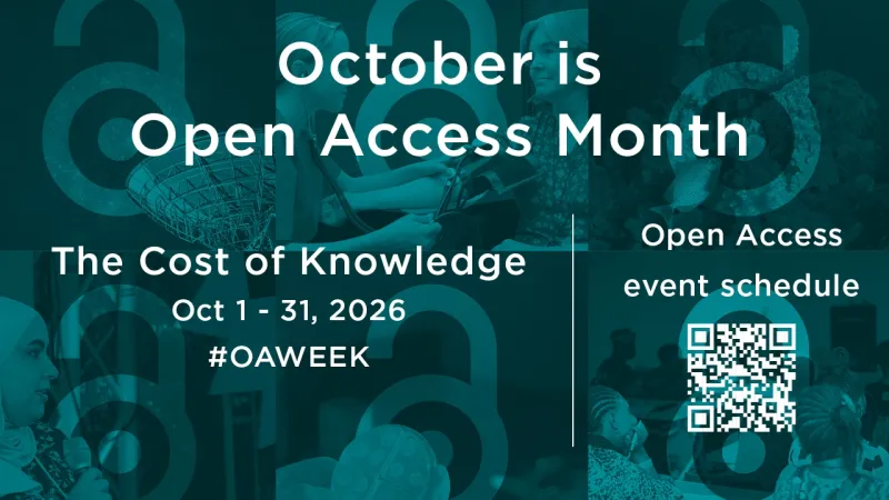 UNM Celebrates Open Access all month long