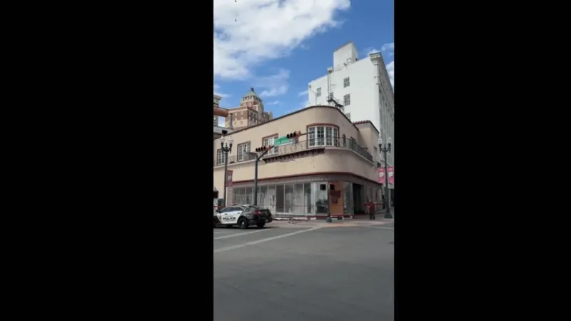 One person was taken to the hospital after incident downtown El Paso