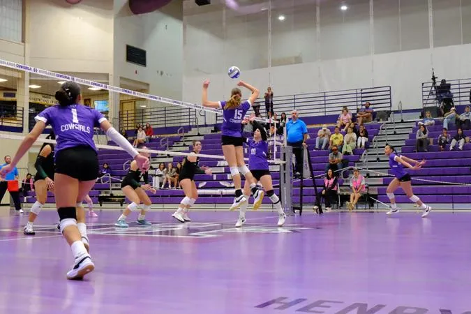 Cowgirls Fall in Three