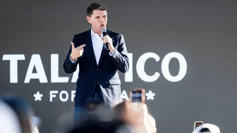 James Talarico returns to campaign trail at ACL festival after illness