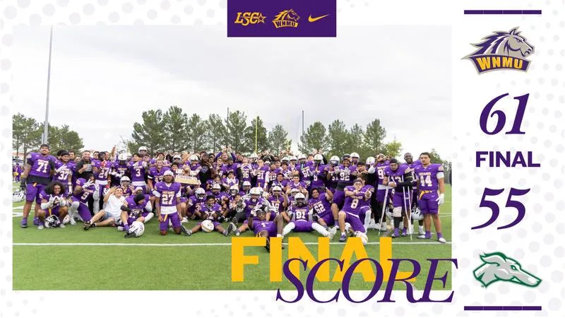 Football Runs Past Greyhounds in 61-55 Homecoming Victory