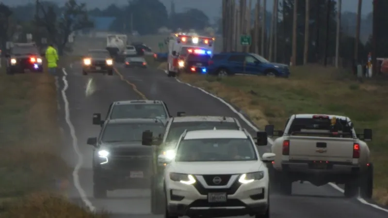 Driver blamed for deadly crash that killed 2 near Claude hydroplaned, DPS says
