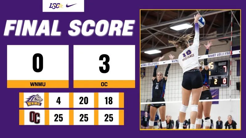 Volleyball Drops Road Match in Edmond