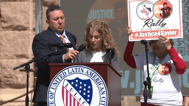 Families, LULAC rally at Texas Capitol seeking accountability in Xavier Hernandez death