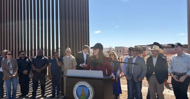 USDA secretary marks reopening of New Mexico stockyard after parasite-linked closure