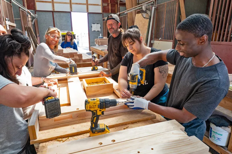 Transforming lumber into dreams