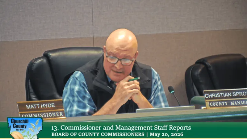 Churchill County manager steps down after less than a year