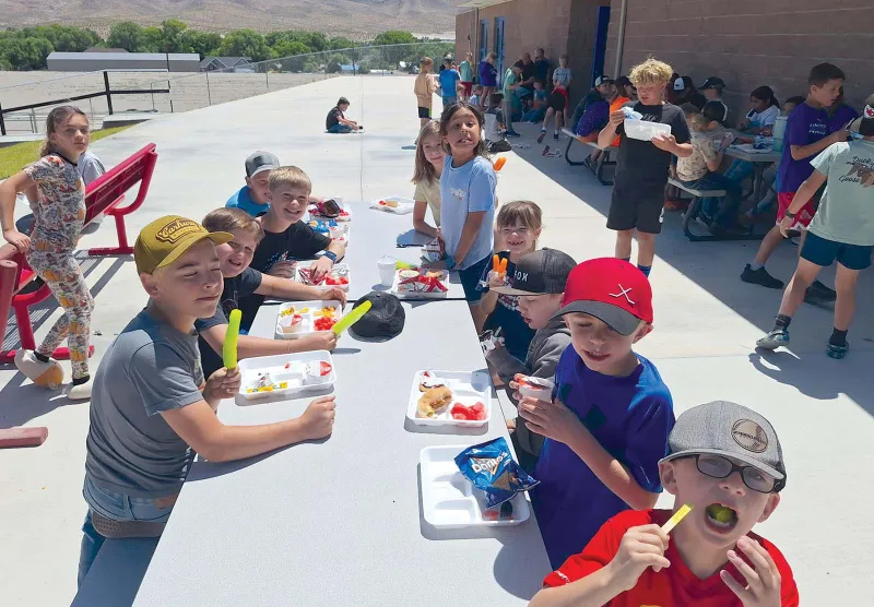 Panther Pride celebrated at PVES end-of-year barbecue