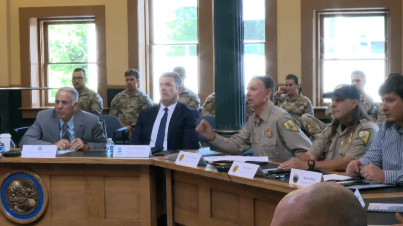 Nevada officials warn Gov. Lombardo of heightened 2026 wildfire risk as heat nears