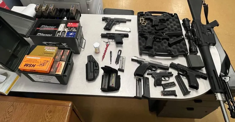 Sheriff's office seizes firearms, weapons in Pahrump