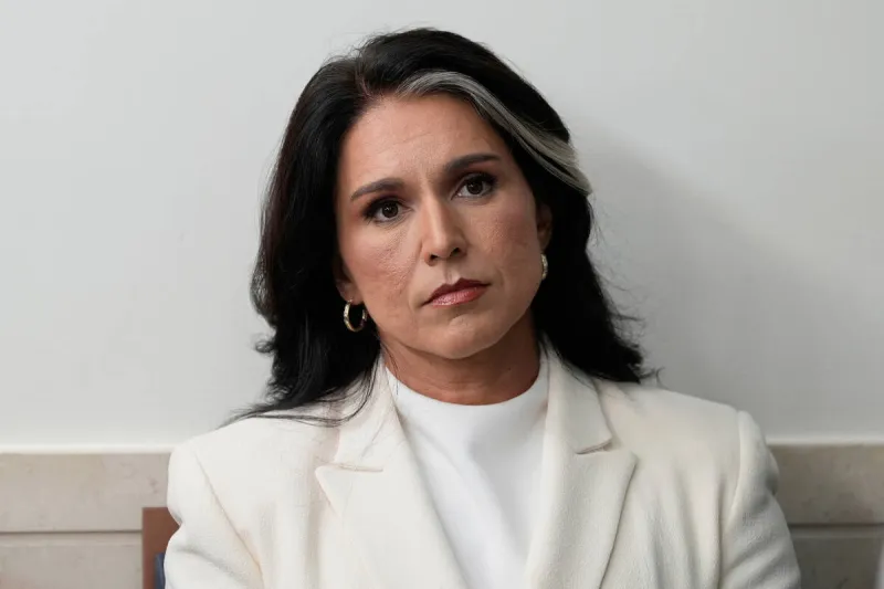 Citing her husband's health, Tulsi Gabbard resigns as director of national intelligence,