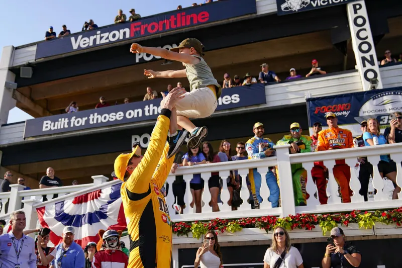 NASCAR team to save Kyle Busch's No. 8 for son following passing