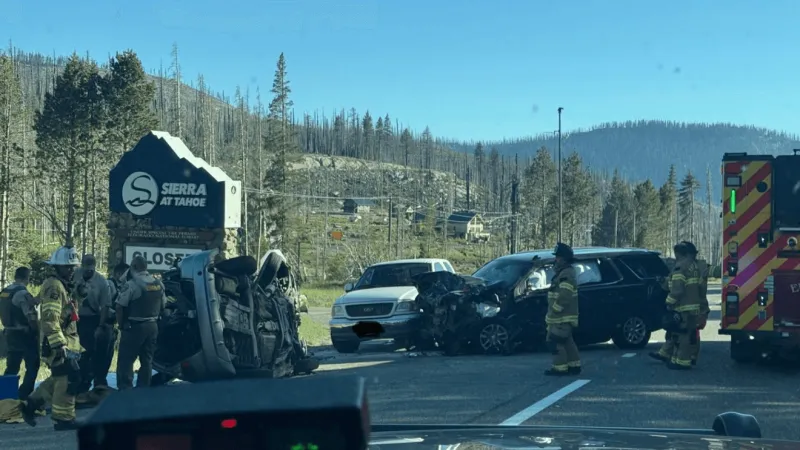Driver killed in U.S. 50 crash near Sierra at Tahoe Road after unsafe turn Saturday