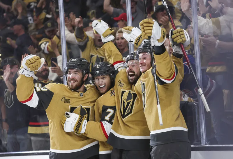 Golden Knights rally to beat Avalanche, move 1 win from Stanley Cup Final