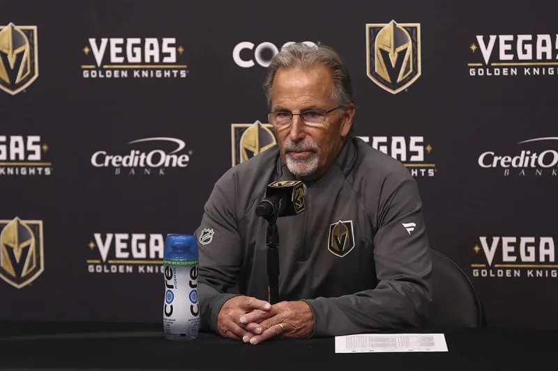 Golden Knights coach speaks to media - WATCH LIVE