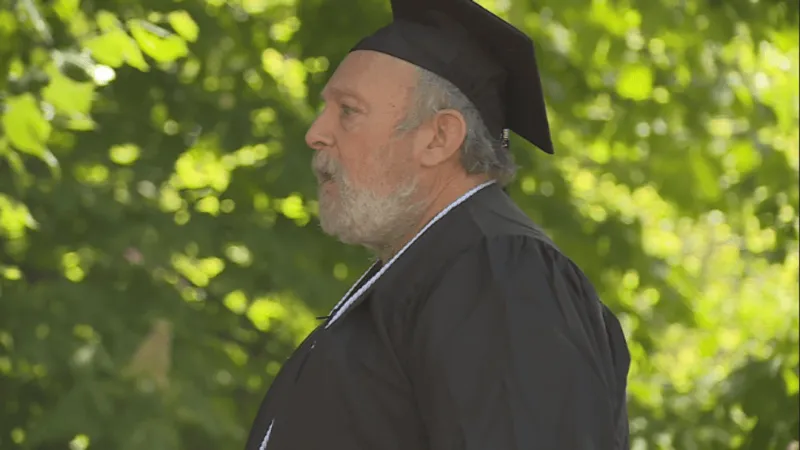 68-year-old graduate says he isn't done learning- already chasing another degree