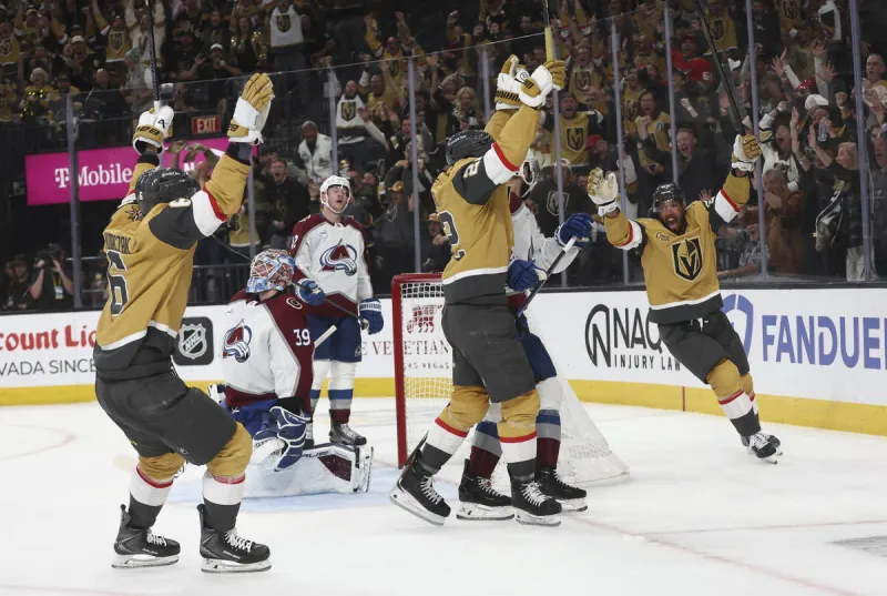 Golden Knights advance to Stanley Cup Final with sweep of Avalanche