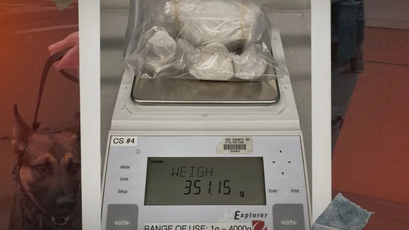 Traffic stop investigation in Reno leads to fentanyl seizure, Washoe deputies say