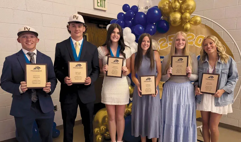 PVHS athletes honored at Blue Carpet Awards Banquet