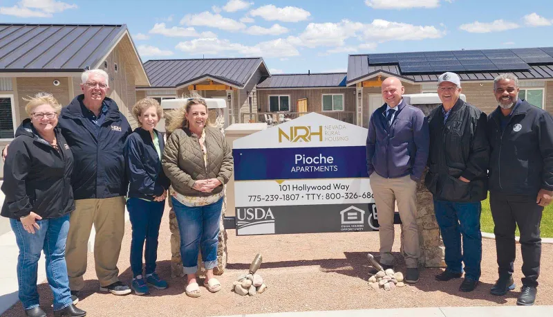 Pioche Apartments celebrated with grand opening ceremony