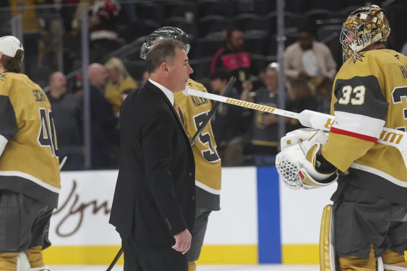 Bruce Cassidy on Knights not giving permission to interview: 'It's upsetting'