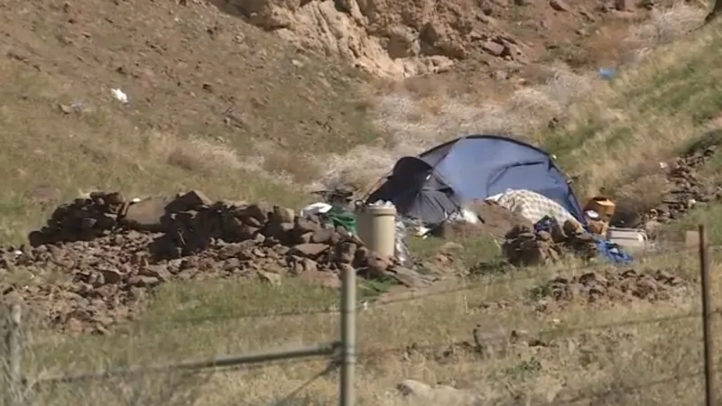 Cleanup planned for homeless camps near I-80 east of Sparks amid safety concerns