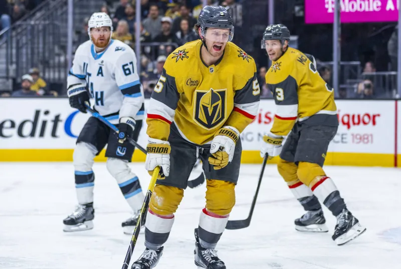 Knights notebook: Injured defenseman returns to practice ahead of Cup Final
