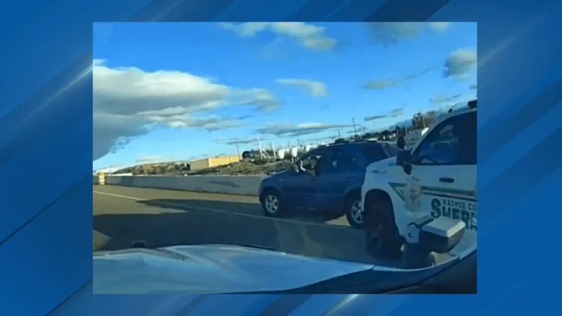 Two arrested after shots fired near Chimney Rd. led to pursuit from Sun Valley to U.S. 395