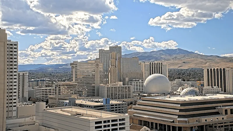 Sunny Sunday across Reno and Tahoe, highs near 77 with slight chance of afternoon shower