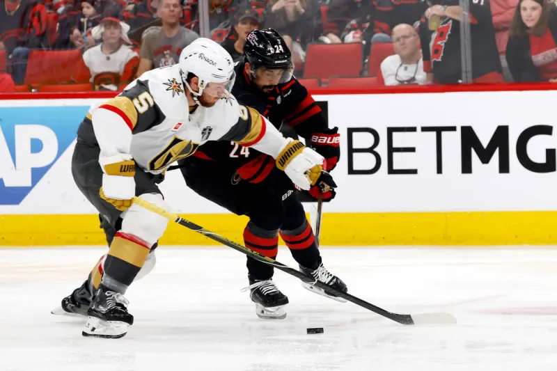 Golden Knights get hard-hitting defenseman back for Stanley Cup Final