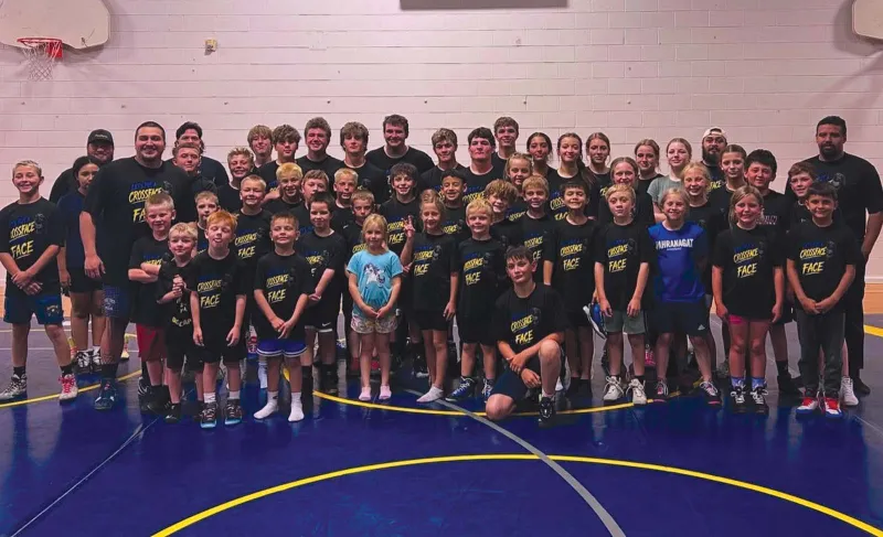 Wrestling camp builds skills, confidence and character
