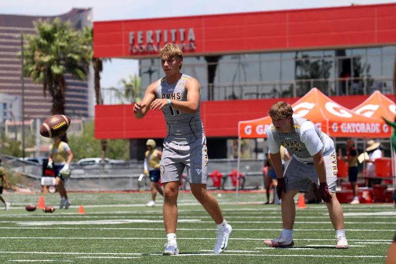 Trojans football battles through extreme temperatures at UNLV camp
