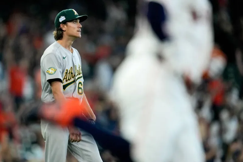Athletics routed as Astros' Alvarez hits grand slam for AL-leading 22nd homer