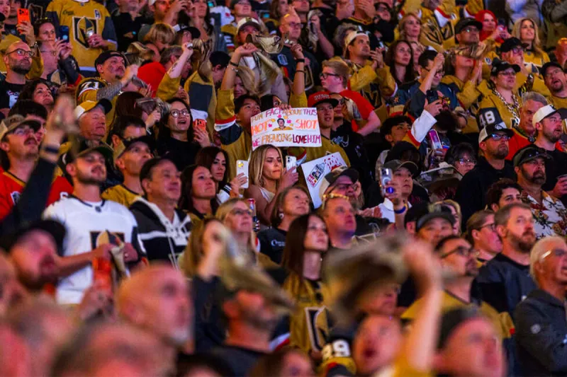 Knights, Canes fans happily spend hefty sum to attend Stanley Cup Final Game 3