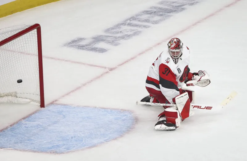Hurricanes undecided: Will Knights face Brandon Bussi or Frederik Andersen?