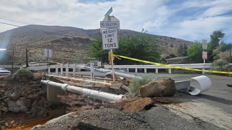 Lockwood bridge to close for repairs after truck damage