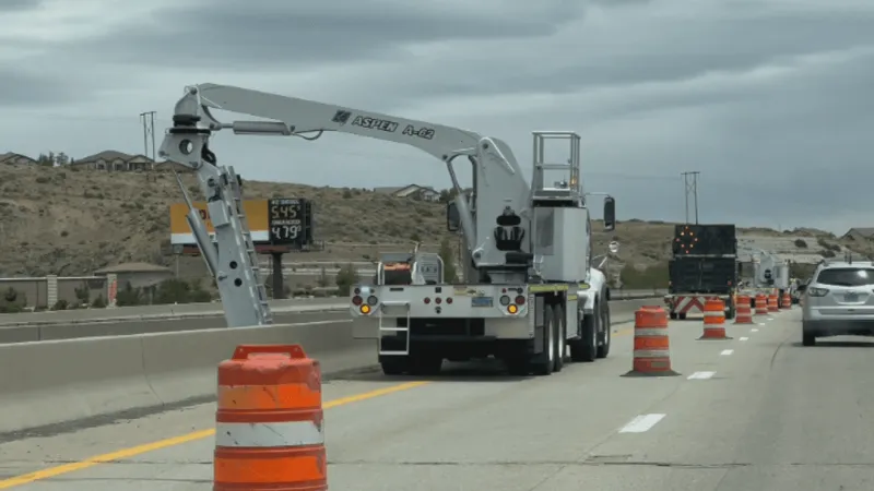 Lane reductions, overnight closures planned on I-80 in Washoe County for bridge inspection