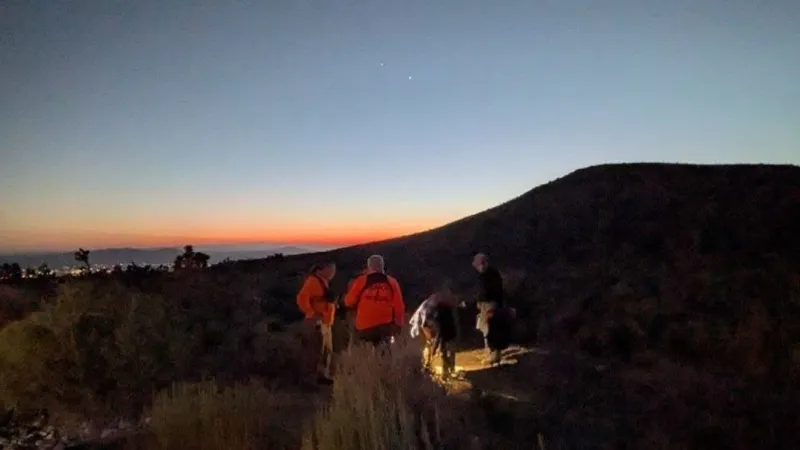 Southern Nye County rescuers find missing man after desert search