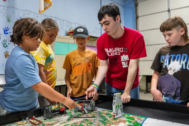 4-H robotics team builds for future with new mentor, summer camp success