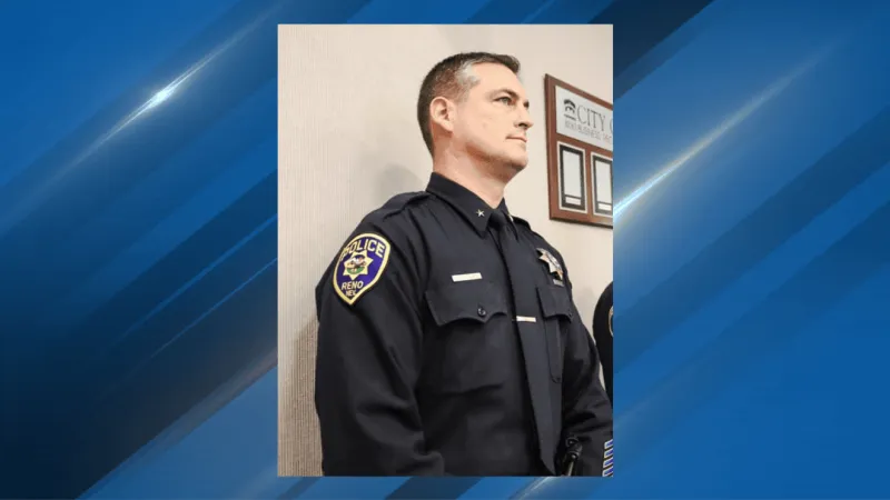 Reno police name retired commander Sean Garlock as assistant police chief