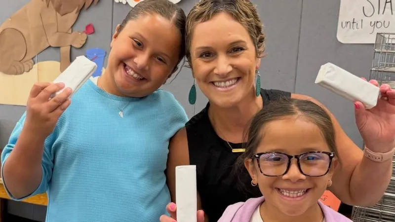 Reno seven year-old shows lots of heart with sweet delivery