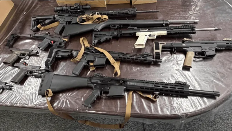 Weapons sweep in Carson community leads Washoe Tribe Police to seize 10 ghost guns