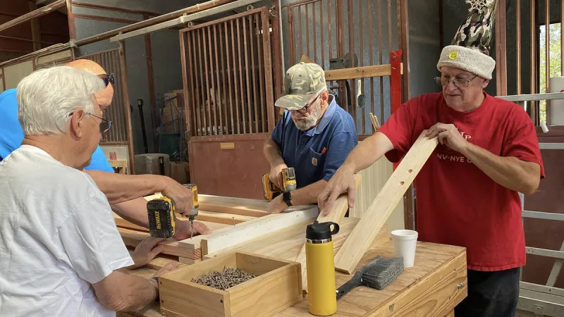 A record day for the Community Bed Build
