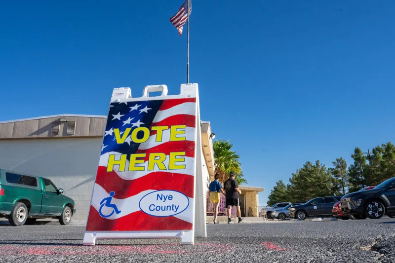 Nye County primary election count continues