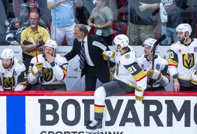 Graney: Golden Knights can't handle the real Carolina Hurricanes