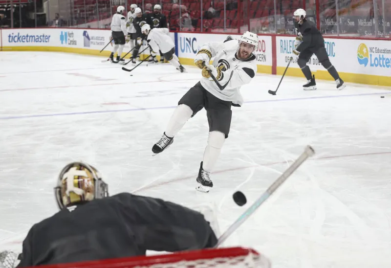 Golden Knights keeping lineup decisions a mystery ahead of Game 6