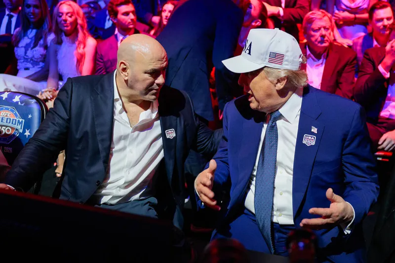 Never again: Dana White insists UFC won't return to the White House