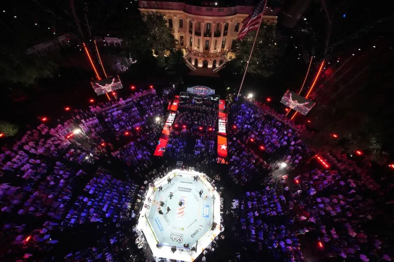 FBI disrupts a planned attack on the White House UFC cage-fighting show, court papers say